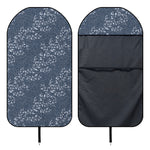 Ivy Flower Denim Jeans Pattern Print Waterproof Car Seat Cover