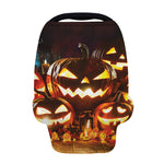 Jack-O'-Lantern Halloween Pumpkin Print Baby Seat Cover