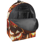 Jack-O'-Lantern Halloween Pumpkin Print Backpack