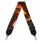 Jack-O'-Lantern Halloween Pumpkin Print Bag Strap