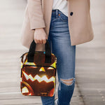 Jack-O'-Lantern Halloween Pumpkin Print Bible Tote Bag
