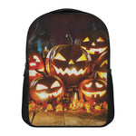 Jack-O'-Lantern Halloween Pumpkin Print Casual Backpack