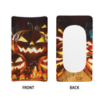 Jack-O'-Lantern Halloween Pumpkin Print Changing Pad Cover