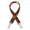 Jack-O'-Lantern Halloween Pumpkin Print Dog Seat Belt