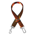 Jack-O'-Lantern Halloween Pumpkin Print Dog Seat Belt