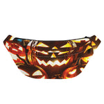 Jack-O'-Lantern Halloween Pumpkin Print Fanny Pack