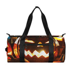 Jack-O'-Lantern Halloween Pumpkin Print Gym Bag
