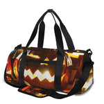 Jack-O'-Lantern Halloween Pumpkin Print Gym Bag
