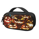 Jack-O'-Lantern Halloween Pumpkin Print Insulin Cooler Travel Case