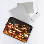 Jack-O'-Lantern Halloween Pumpkin Print Laptop Sleeve