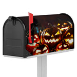 Jack-O'-Lantern Halloween Pumpkin Print Mailbox Cover
