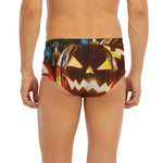 Jack-O'-Lantern Halloween Pumpkin Print Men's Briefs