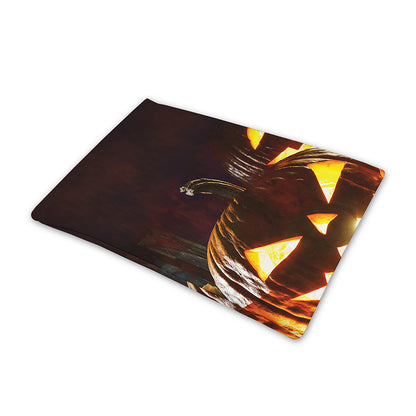 Jack-O'-Lantern Halloween Pumpkin Print Pet Cooling Mat Cover