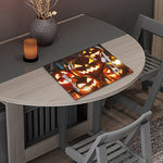 Jack-O'-Lantern Halloween Pumpkin Print Placemat