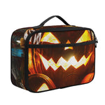 Jack-O'-Lantern Halloween Pumpkin Print Portable Lunch Bag