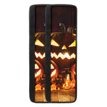 Jack-O'-Lantern Halloween Pumpkin Print Refrigerator Handle Covers