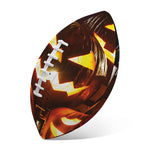 Jack-O'-Lantern Halloween Pumpkin Print Rugby Ball