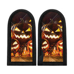 Jack-O'-Lantern Halloween Pumpkin Print Skillet Handle Cover