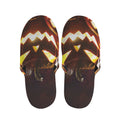 Jack-O'-Lantern Halloween Pumpkin Print Slippers