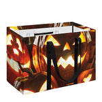 Jack-O'-Lantern Halloween Pumpkin Print Utility Tote Bag