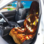 Jack-O'-Lantern Halloween Pumpkin Print Waterproof Car Seat Cover