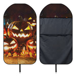 Jack-O'-Lantern Halloween Pumpkin Print Waterproof Car Seat Cover