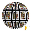 Jack Of Clubs Playing Card Pattern Print Basketball