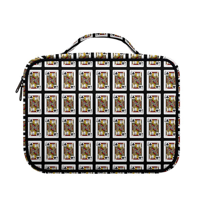Jack Of Clubs Playing Card Pattern Print Briefcase Bible Bag