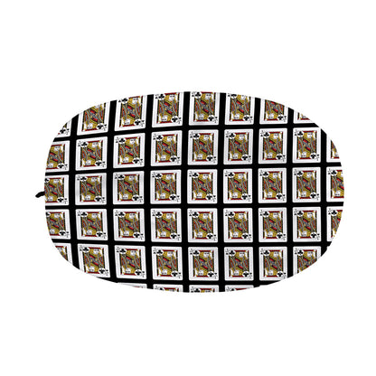 Jack Of Clubs Playing Card Pattern Print Car Side Mirror Covers