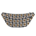Jack Of Clubs Playing Card Pattern Print Fanny Pack