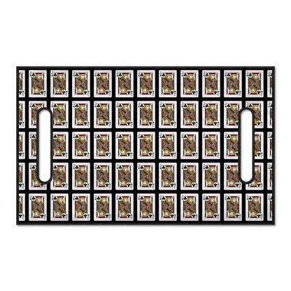 Jack Of Clubs Playing Card Pattern Print Golf Cart Seat Cover