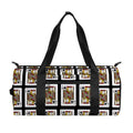 Jack Of Clubs Playing Card Pattern Print Gym Bag
