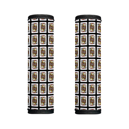 Jack Of Clubs Playing Card Pattern Print Handle Covers