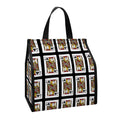 Jack Of Clubs Playing Card Pattern Print Insulated Lunch Tote