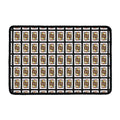 Jack Of Clubs Playing Card Pattern Print Kitchen Mat