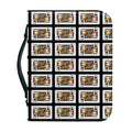 Jack Of Clubs Playing Card Pattern Print Leather Bible Cover