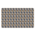 Jack Of Clubs Playing Card Pattern Print Polyester Doormat