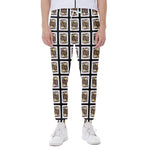 Jack Of Clubs Playing Card Pattern Print Scuba Joggers