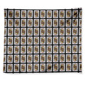Jack Of Clubs Playing Card Pattern Print Tapestry