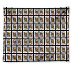 Jack Of Clubs Playing Card Pattern Print Tapestry