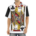 Jack Of Clubs Playing Card Print Aloha Shirt