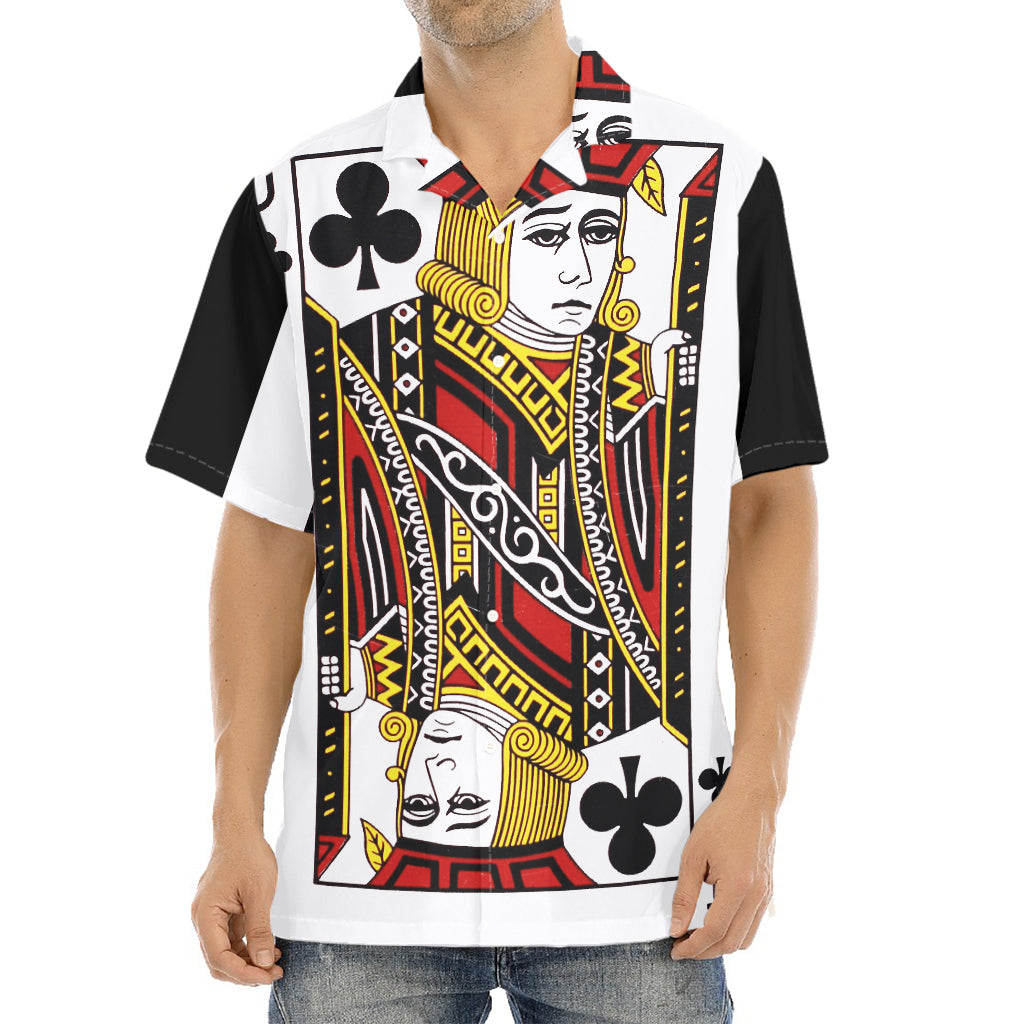 Jack Of Clubs Playing Card Print Aloha Shirt