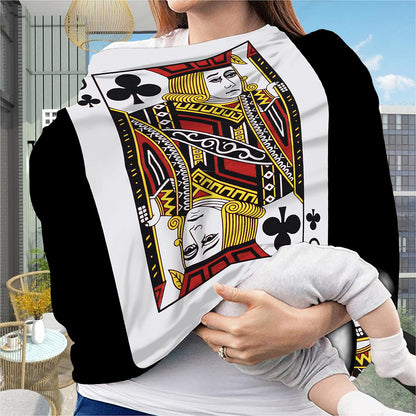 Jack Of Clubs Playing Card Print Baby Seat Cover