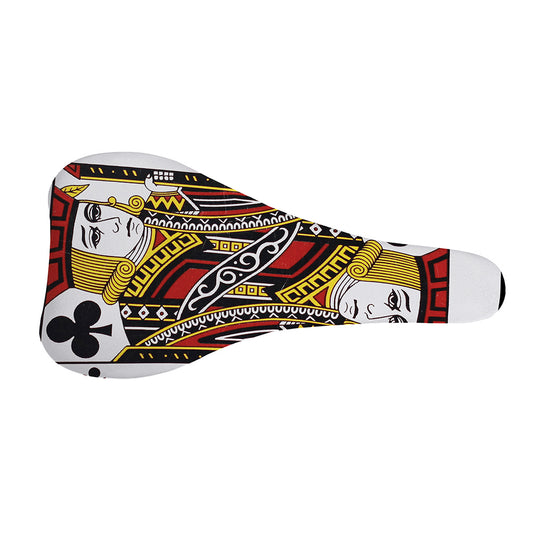 Jack Of Clubs Playing Card Print Bicycle Seat Cover