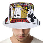 Jack Of Clubs Playing Card Print Bucket Hat