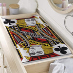 Jack Of Clubs Playing Card Print Changing Pad Cover
