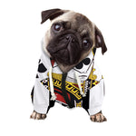 Jack Of Clubs Playing Card Print Dog Zip Up Hoodie