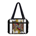 Jack Of Clubs Playing Card Print Double Strap Bible Bag