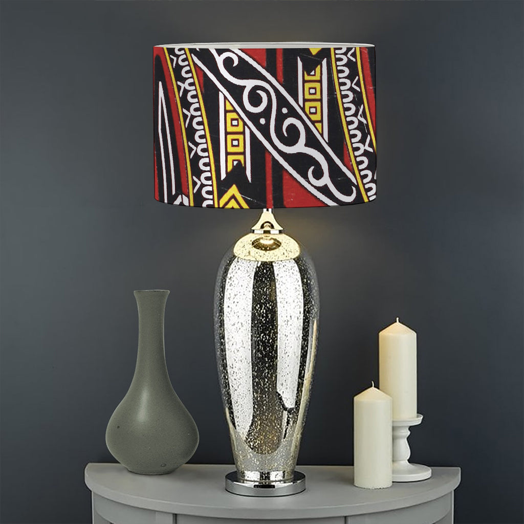 Jack Of Clubs Playing Card Print Drum Lamp Shade