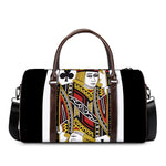 Jack Of Clubs Playing Card Print Duffle Bag